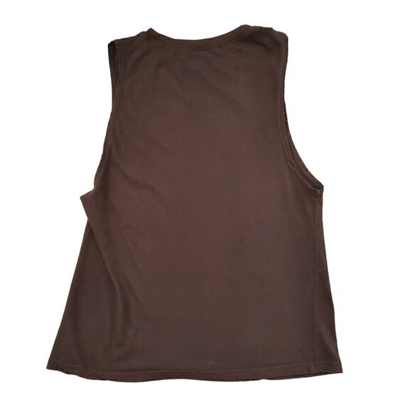 BLACK GRAPHIC PRINT MUSCLE TOP SIZE 3X - Picture 5 of 5